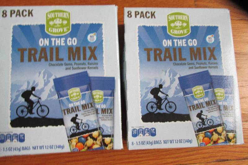 lot 111 image: 2 boxes, 8 per box trail mix single...