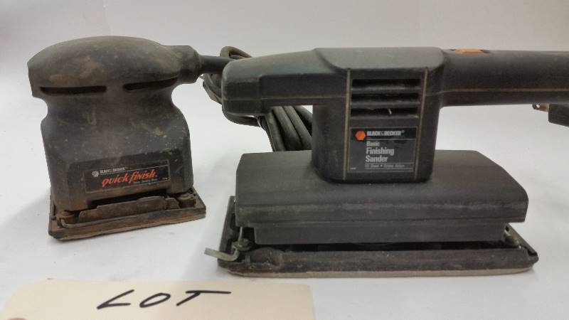 lot 20 image: Hand Held Sander