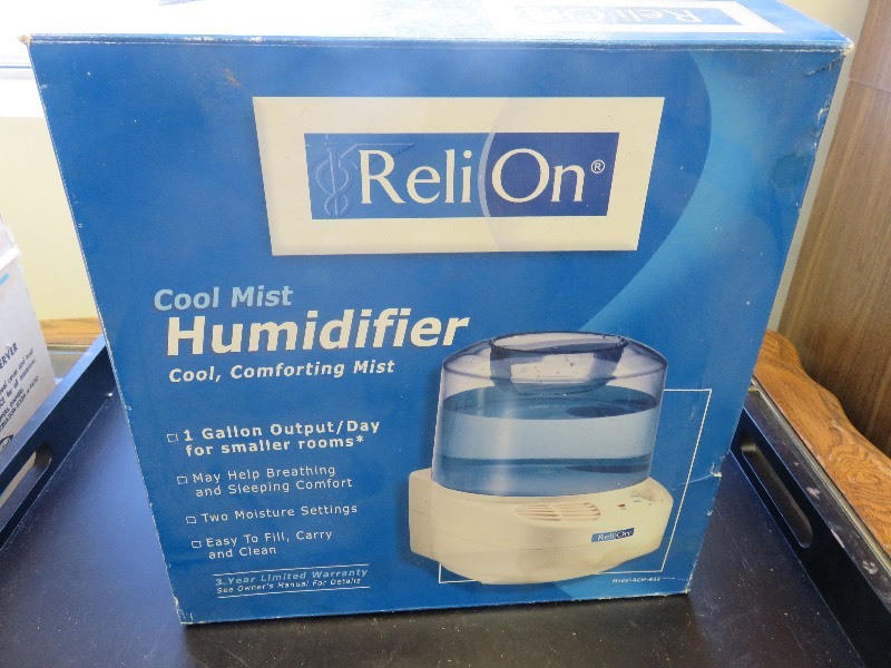 lot 21 image: ReliOn Humidifier in Original Box