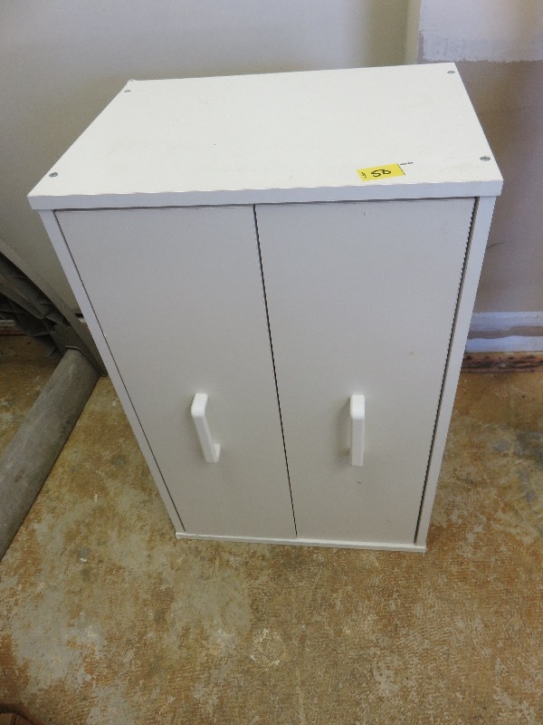 lot 50 image: 2 Drawer Small Storage Unit