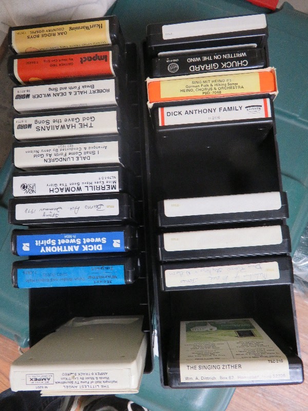 lot 72 image: Lot of 8 Track Tapes
