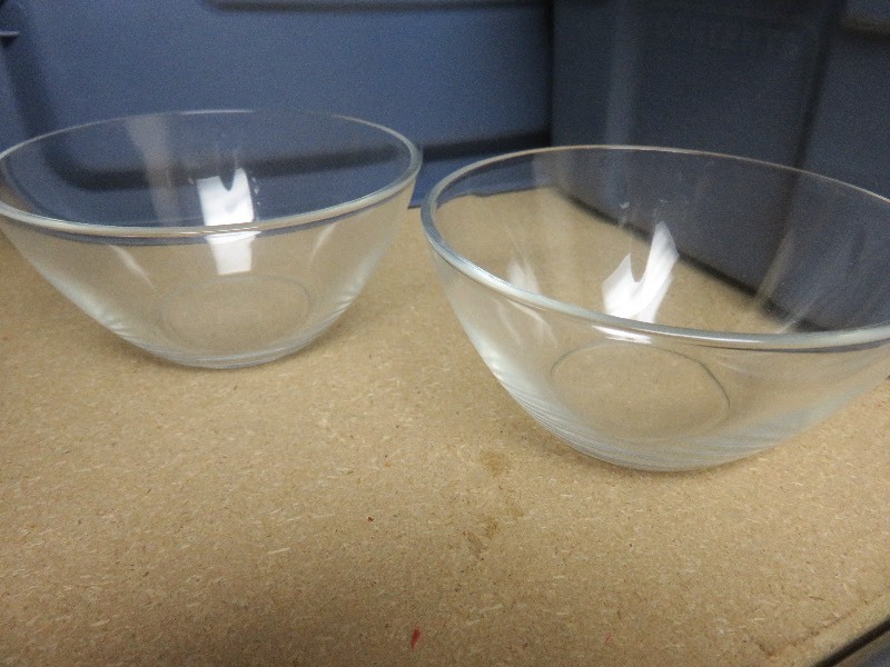 lot 95 image: Tub of Small Glass Bowls