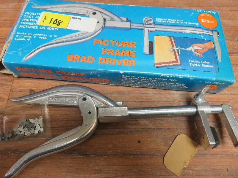 lot 108 image: Picture Frame Brad Driver in Original Box