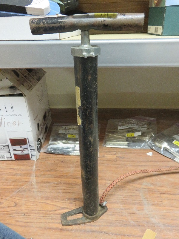 lot 111 image: Vintage Tire Air Pump