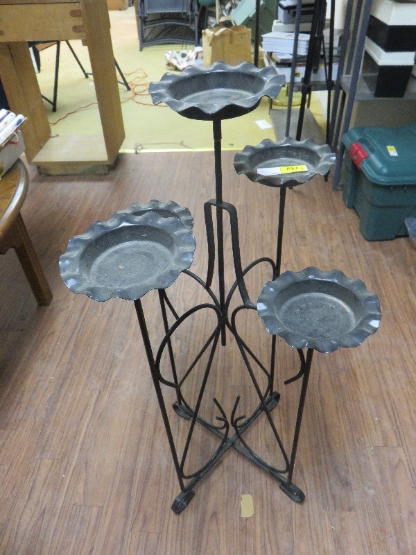 lot 134 image: Metal Candle Holder