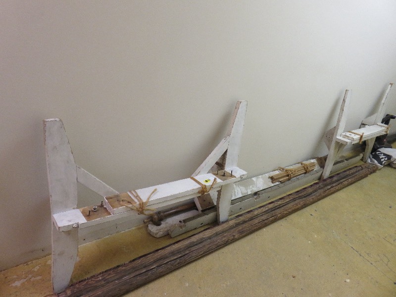 lot 176 image: Antique Quilting Rack