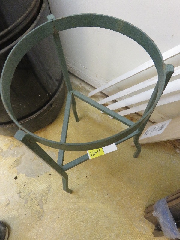 lot 204 image: Metal Plant Holder