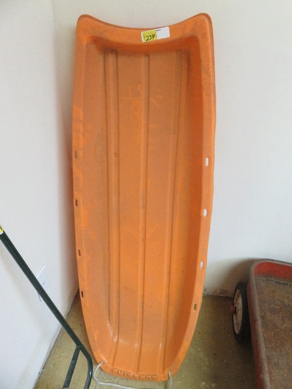 lot 234 image: Plastic Tobaggon
