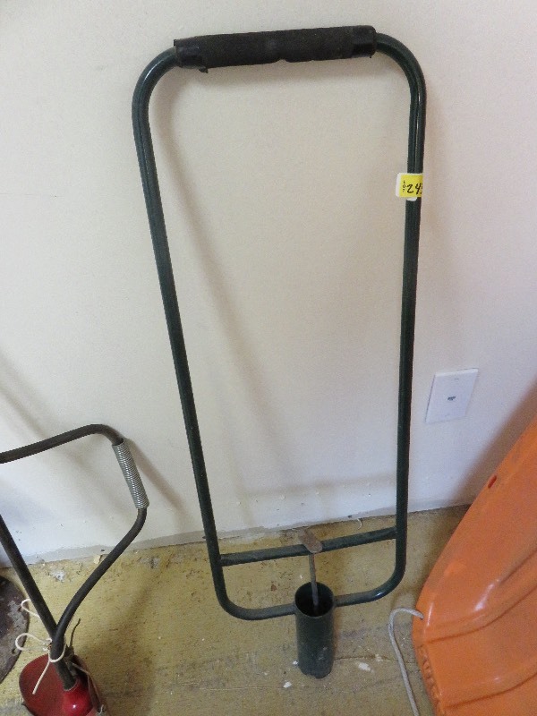 lot 243 image: Post Hole Digger