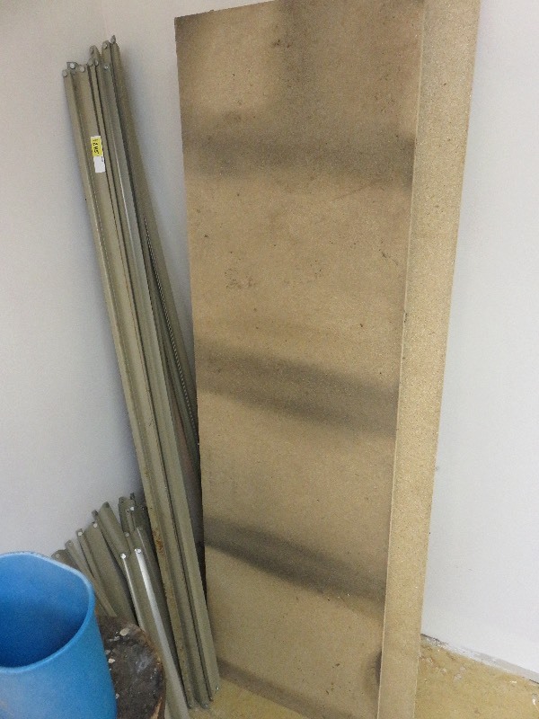 lot 245 image: Metal Shelving