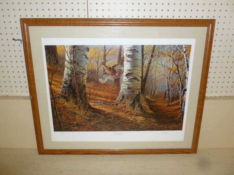 lot 1 image: Terry Redlin Print