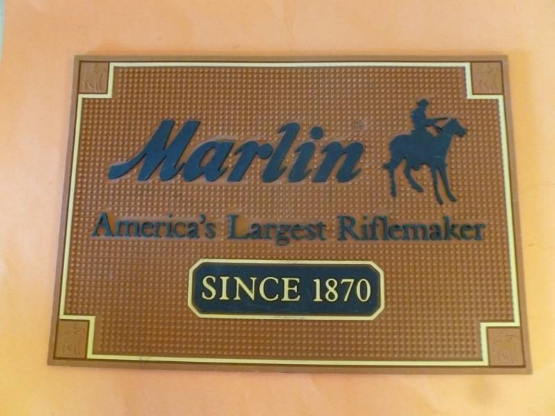 lot 150 image: Marlin Gun Floor Mat