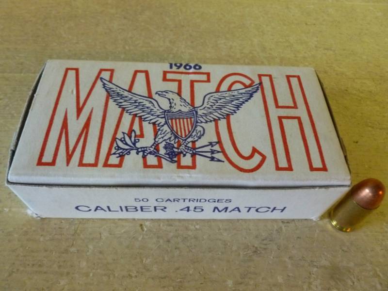 lot 212 image: Vintage .45 Ammo