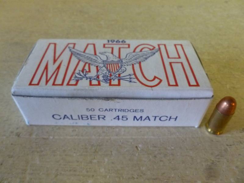 lot 213 image: Vintage .45 Ammo
