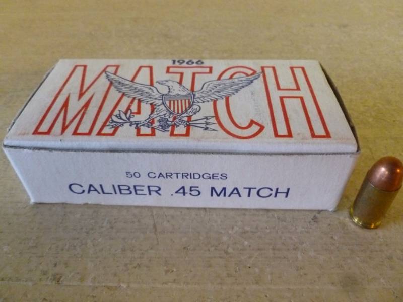 lot 214 image: Vintage .45 Ammo