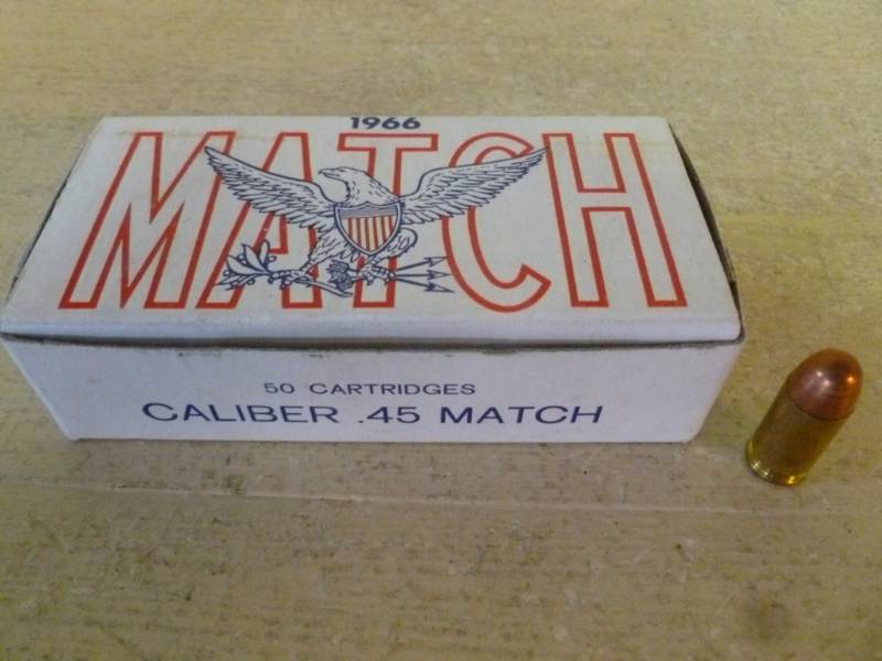 lot 215 image: Vintage .45 Ammo