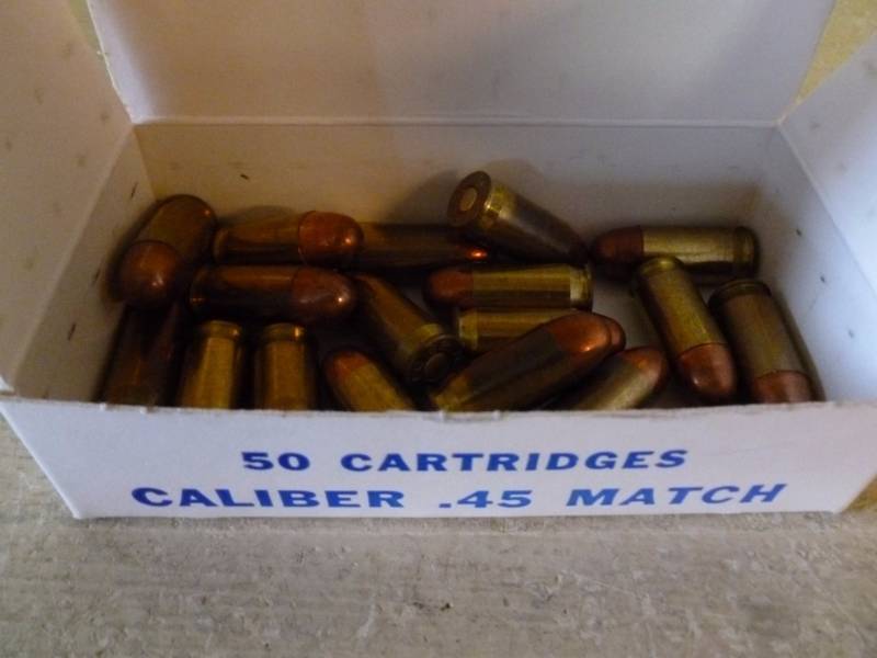 lot 216 image: Vintage .45 Ammo
