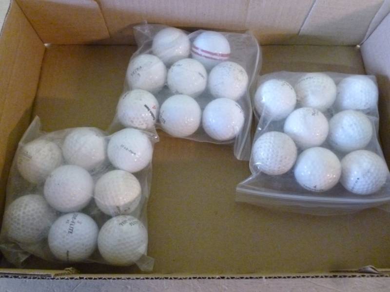 lot 247 image: Golf Balls
