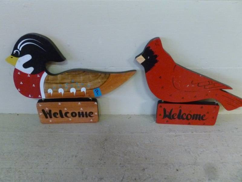 lot 268 image: Wooden Signs