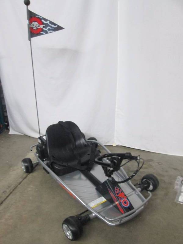 lot 1 image: Razor Ground Force Electric Go-Kart