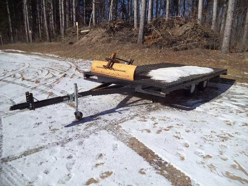8x14 Double Axle Trailer