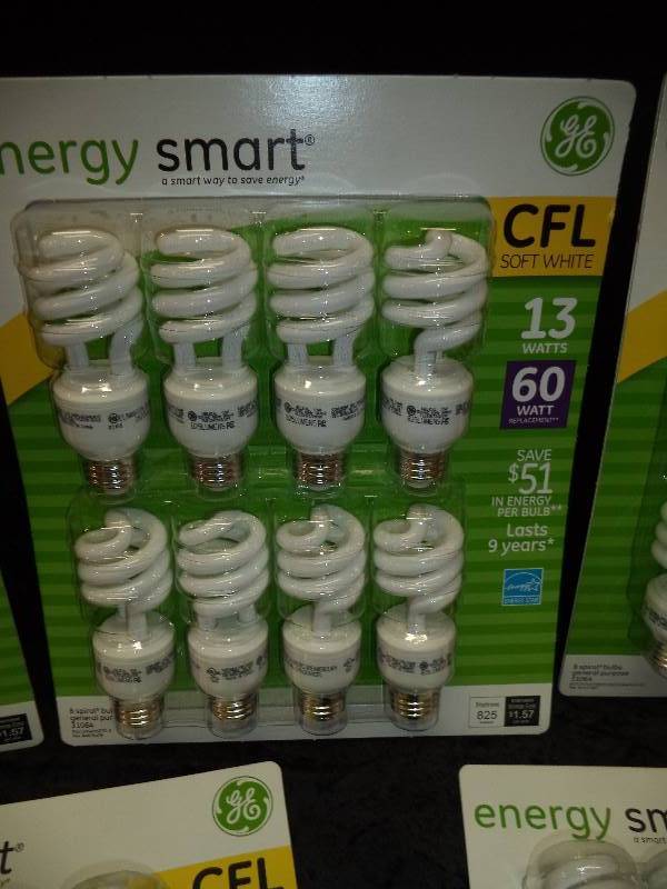 Lot - 5 PKS of GE Energy Smart Light Bulbs