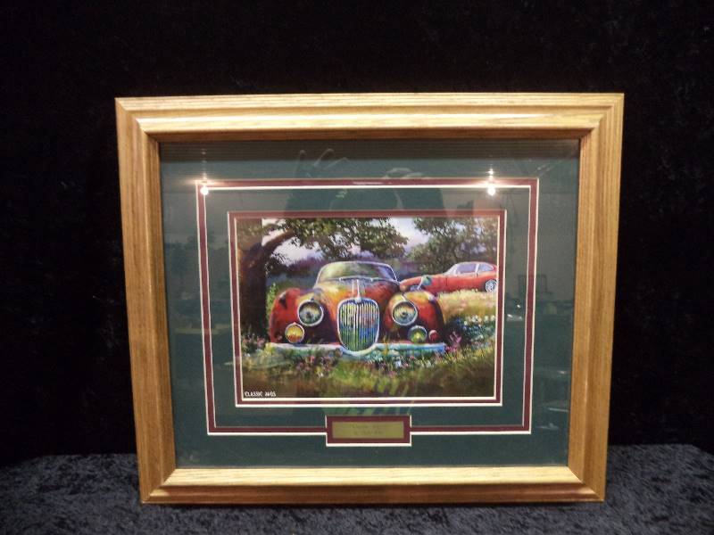 Oak Framed, Classic Jags by Dale Klee