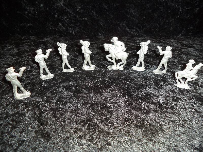 Lot - Vintage Metal Toy Figures