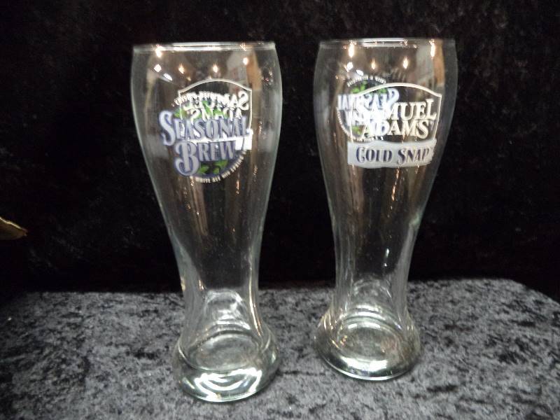 Lot - Samuel Adams Glasses
