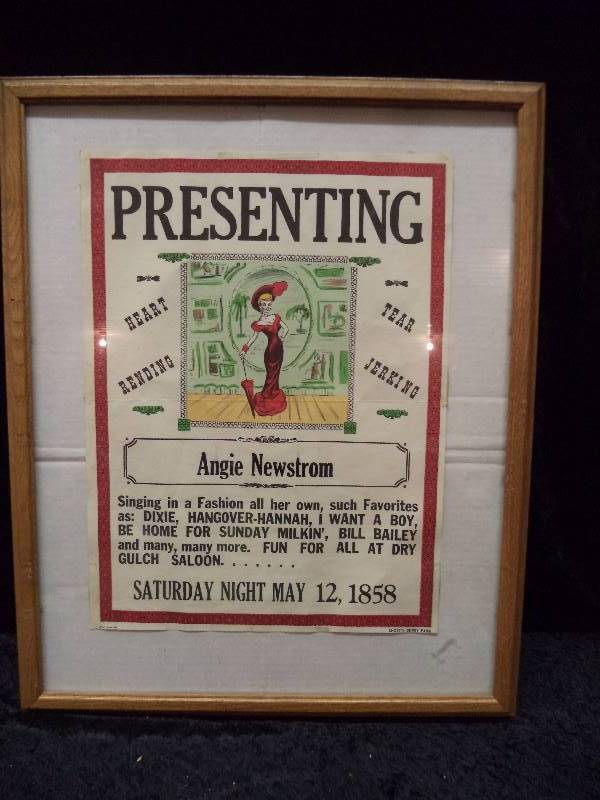1962 Knots Berry Farm Angie Newstrom Poster