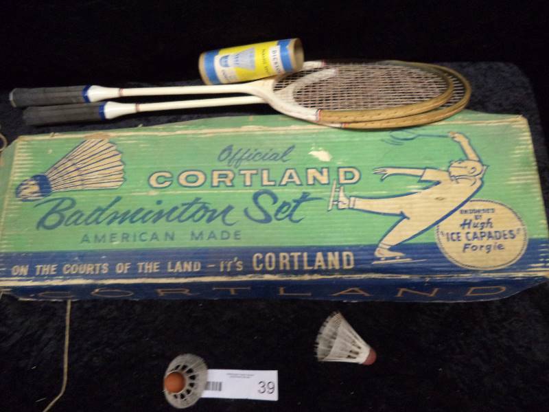 Vintage Cortland Badmitten Set