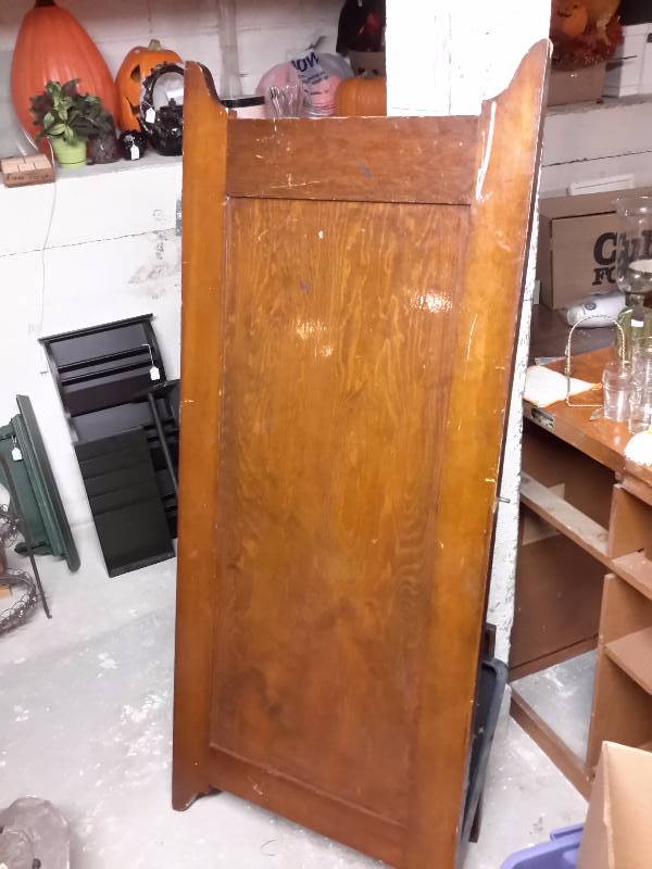 Bathroom stall Doors.. Solid wood..