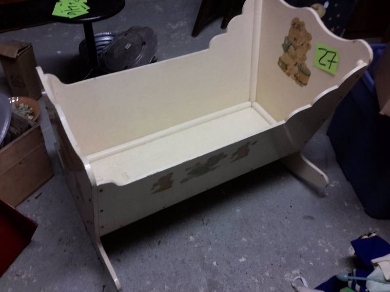 Wood Baby Cradle
