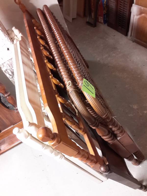 3, head and foot boards, 2 headboards