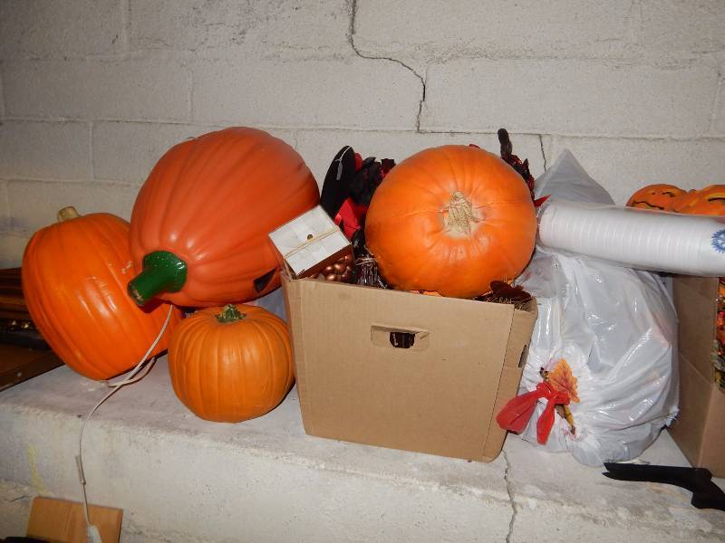 Large lot of Halloween decorations.. Take it all