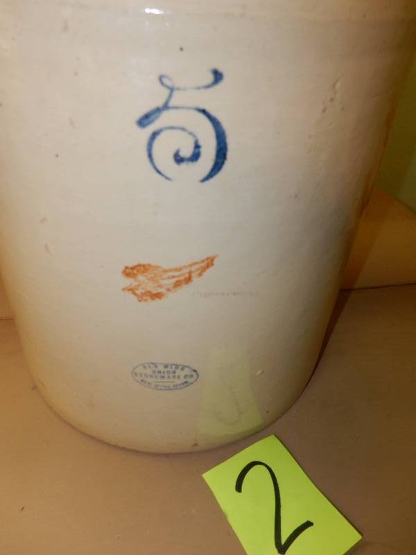 No 5 Redwing Jug.. Very nice shape.. See no chips or Cracks