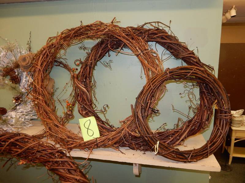 Misc. CaneVine Wreaths..