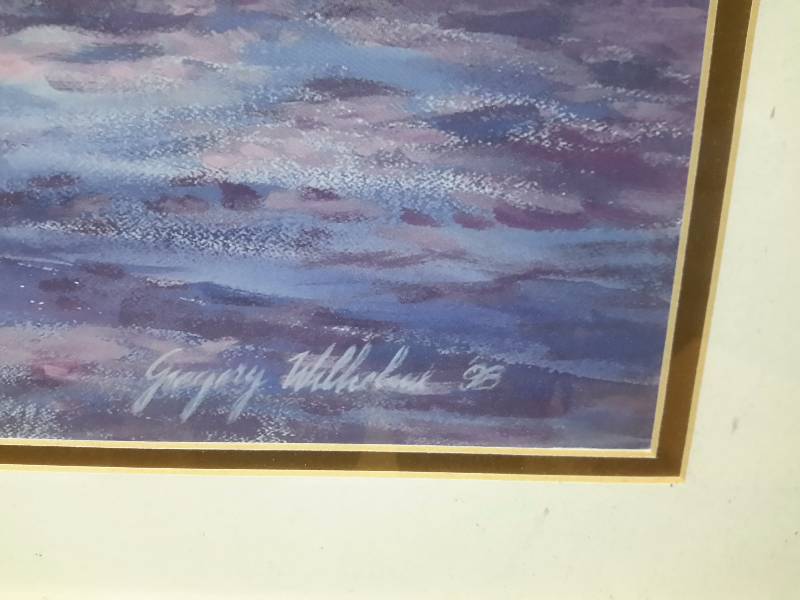 Nice Pastel, Large picture.. Gregory Willhelm, 93