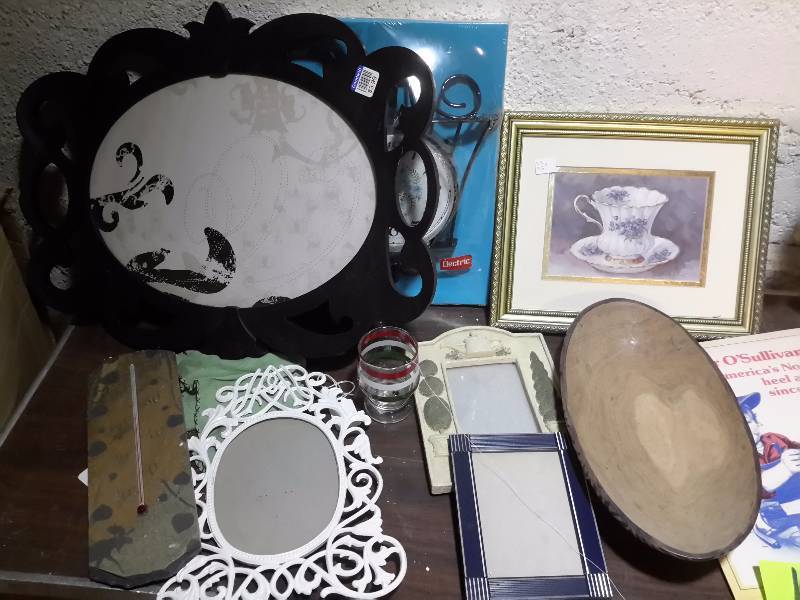 Misc. Pictures, Clocks and Mirrors. See pictures