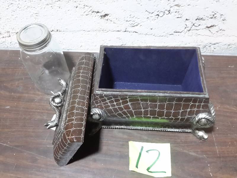Snake Theme Box.. Made of Porcelainpottery