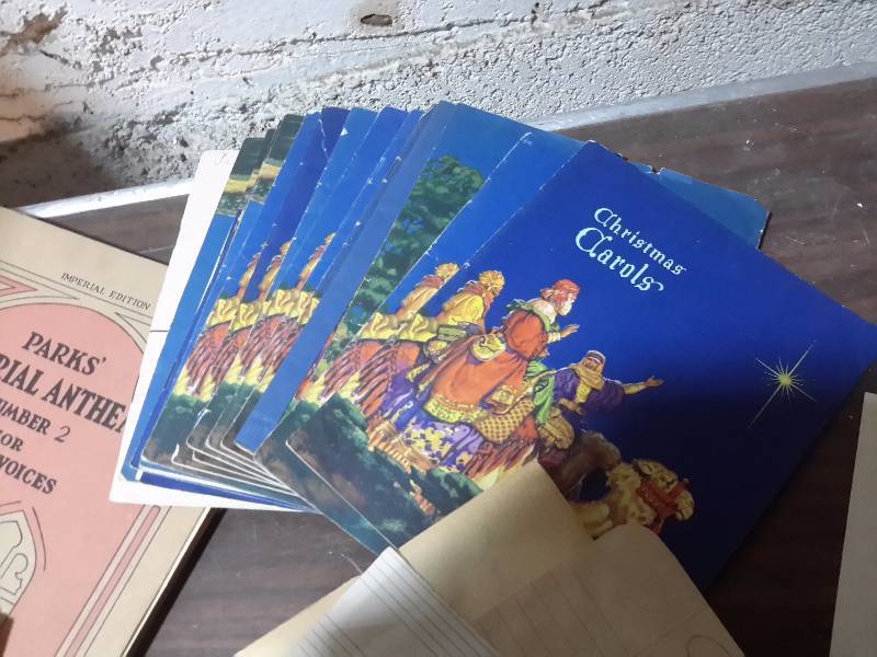 Large collection of Song Books and sheet music..