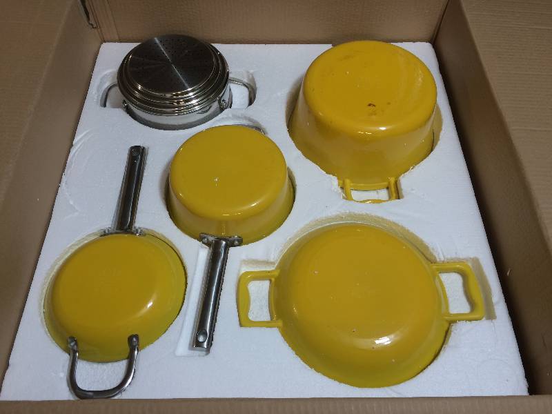 Cast Iron 6 Piece Multi-pot Set