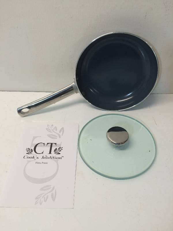 Glass Press with Fry Pan