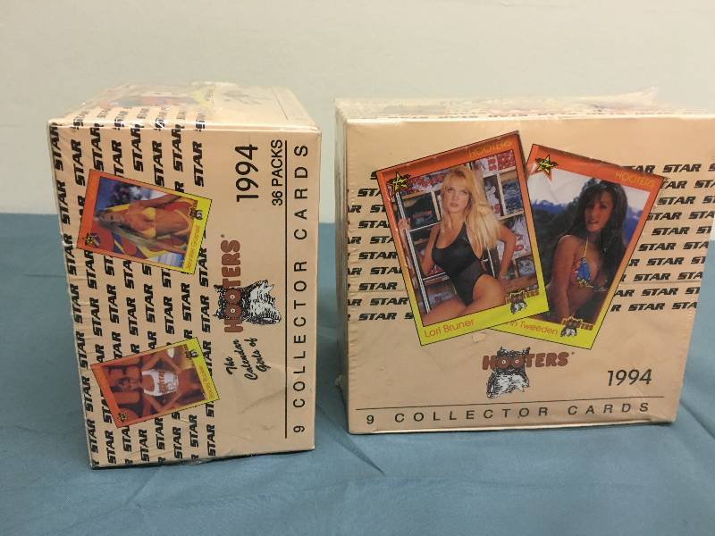 lot 9 image: 1994 18 collector cards unopened