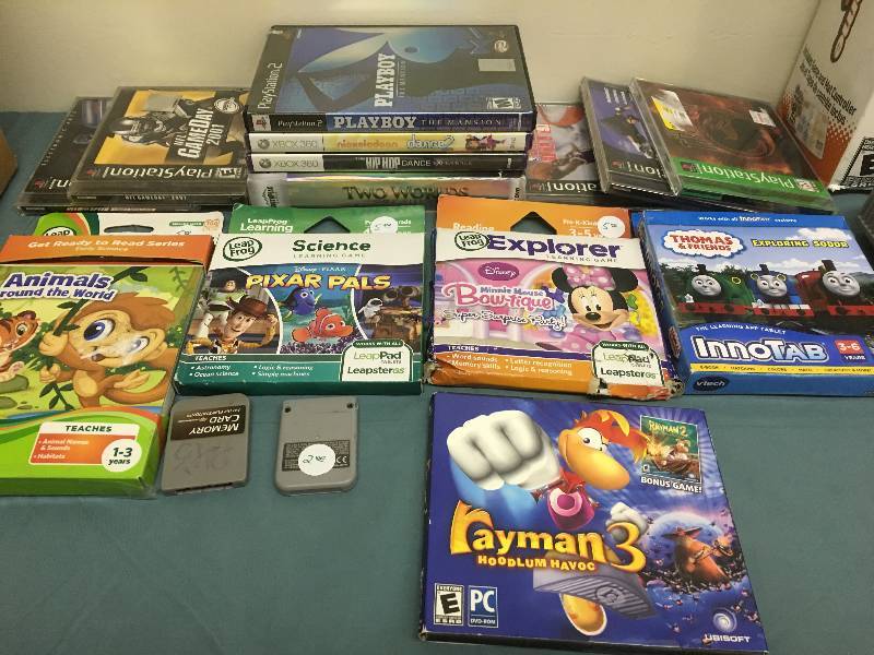 lot 17 image: assortment of video games  wii ps2 ps1