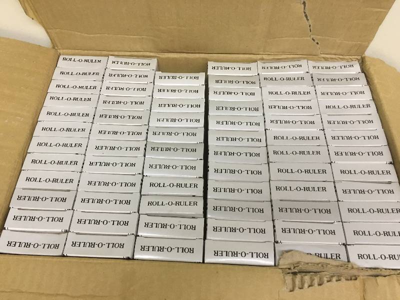 lot 25 image: 144 Roll-O-Rulers   retail $5 each