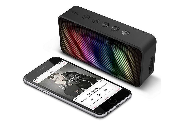 lot 96 image: iLuv Aud Mini 6 Party Portable Bluetooth Speaker Black