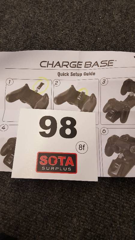 lot 98 image: PS4 DUALSHOCK 4 Charging Station