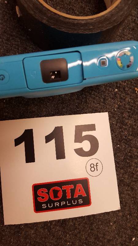 lot 115 image: Polaroid Snap 10MP Instant Digital Camera  Blue