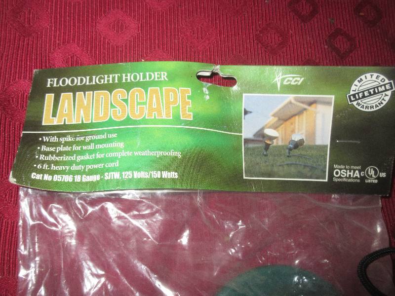 NEW LANDSCAPE FLOODLITE HOLDER